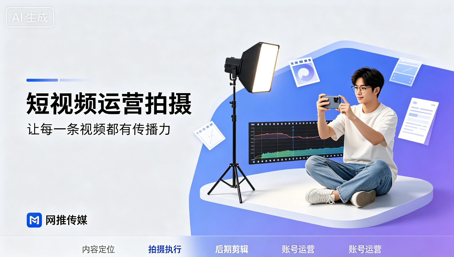 短视频运营服务示意图